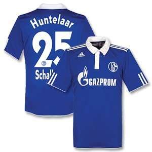  11 12 Schalke 04 Home Jersey + Huntelaar 25 Sports 