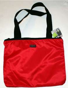 Brand NEW   YAK PAK N.Y.   Quality Red Tote Hand Bag  