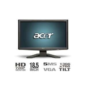  Acer X183HVB 18.5 Inch Widescreen LCD Monitor   Black 