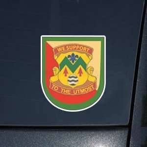  Army 528th Support Battalion DUI 3 DECAL Automotive