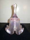 Fenton Iridescent Pearly Sentiments Heart Bell Flower  