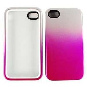  Apple iPhone 4 / 4s Hybrid Jelly 2 Layer Case, Two Tones 