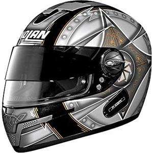  Nolan N84 Cosmo N Com Helmet   Medium/Metallic Black 