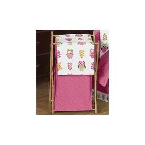 Baby/Kids Clothes Laundry Hamper for Pink Happy Owl Bedding by JoJO 