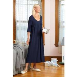    Moisture Wicking Pamela Nightgown ( Medium, Plum )