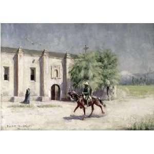  San Gabriel Mission Frank Reed Whiteside. 26.00 inches by 