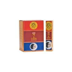  Seven Days   35 Gram Box, 7 Difference Incense   From HEM 