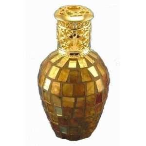    Athens Gold Mosaic Fragrance Lamp by Courtneys