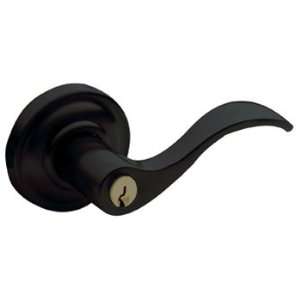   Estate Wave Style Right Hand Keyed Entry Door Lever Set with Class