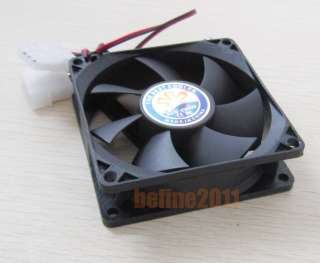 Computer PC Case 4 Pin Cool Cooler Cooling Fan 80mm  