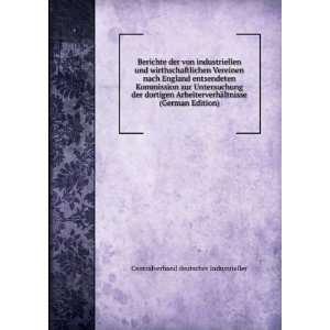   ) (9785874192037) Centralverband deutscher Industrieller Books