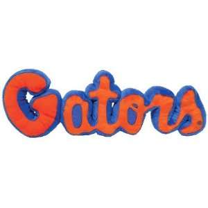  Florida Gators Orange Plush Spirit Name Pillow