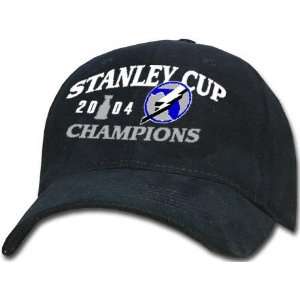 Tampa Bay Lightning 2004 Stanley Cup Champions Hat Sports 
