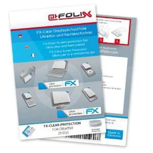  atFoliX FX Clear Invisible screen protector for Creative Zii 
