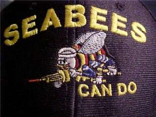 SEABEES  CAN DO  BALL CAP  