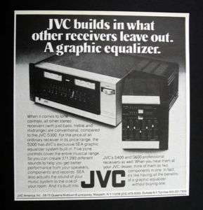 JVC S300 S 300 Stereo Receiver 1976 print Ad  