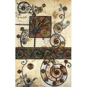  Susan Gillette 25W by 39H  Paisley Tapestry CANVAS 
