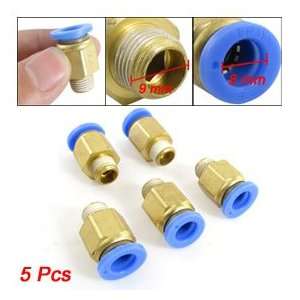   in Male Quick Joint Air Pneumatic Connector 5 Pcs