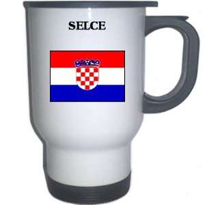  Croatia/Hrvatska   SELCE White Stainless Steel Mug 