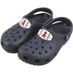   Angels of Anaheim Youth Crocs Classic   Navy Blue