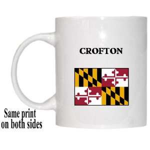    US State Flag   CROFTON, Maryland (MD) Mug 