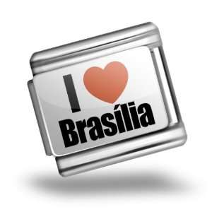  Italian Charms Original I Love Brasília region  Brazil 