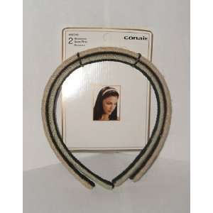  2PK Thin Linen Headband Conair Beauty