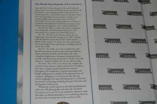  Encyclopedia of Locomotives, A Complete Guide Colin Garratt Large Book