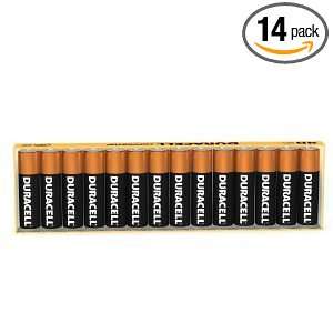  Duracell Coppertop AA 1.5V Alkaline 14 Count Tray 