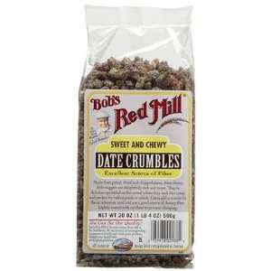  Bobs Red Mill Date Crumbles, 20 oz (Quantity of 5 