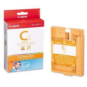  Canon  E C25L Easy Photo Ink/label Set, 25 Credit Card 