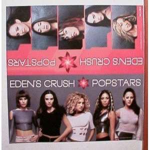  Edens Crush Popstars 2 sided poster Edens Everything 
