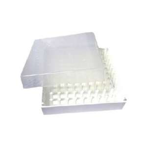   Polypropylene 2 Cryogenic Freezer Storage Box with 100 Cell Divider