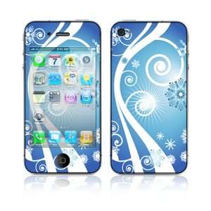 Crystal Breeze Skin Cover Decal Sticker for Apple iPhone 4 16GB 32GB 