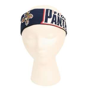 Florida Panthers Girls / Womens Jersey Style Mesh Headband