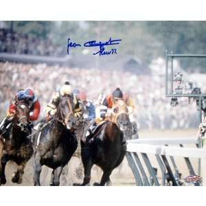 Seattle Slew Rounding the Rail at the Kentucky Derby 8x10