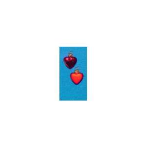   of 288 Petite Treasures Mini Red Heart Glass Christmas Ornaments 1.15