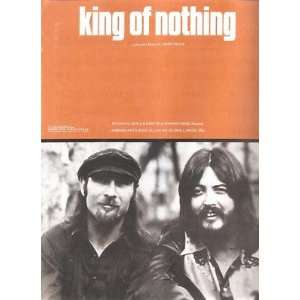  Sheet Music King Of Nothing Seals And Crofts 157 