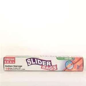 Fresh Seal Slider Bags Gallon Storage Case Pack 24  