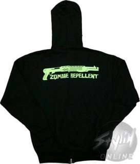 Resident Evil Zombie Repellent Hoodie Sweatshirt Large  
