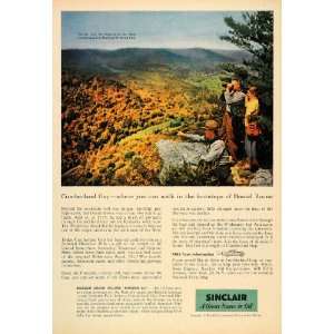   Oil Cumberland Gap National Park   Original Print Ad