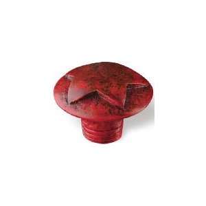   Inc 1.55 Red Knob/Star Sd80 146 Cabinet Knob Colors