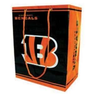  Cincinnati Bengals NFL Large Gift Bag (15.5 Tall) Sports 