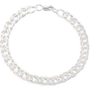  Sterling Silver Curb Chain Necklace 24 Inhces   JewelryWeb 