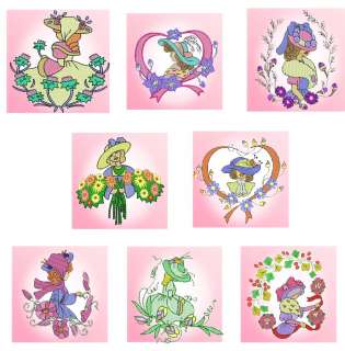 Crioline Ladies Machine Embroidery Designs 4x4 CD  