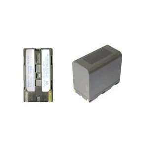   4v 5500 mAh Grey Camcorder Battery for Samsung SB L160