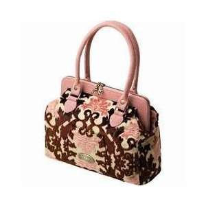  Carryall in Chocolate Cherry   Brown & Pink  Petunia Pickle Bottom