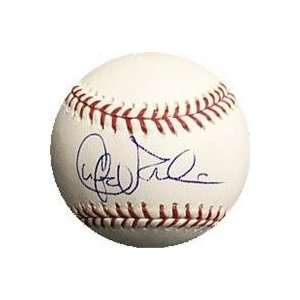  Curtis Pride autographed Baseball