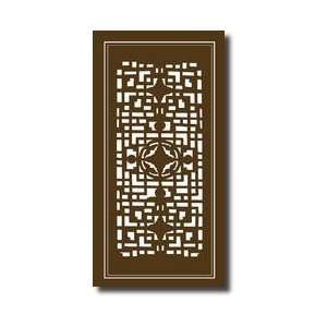  Shoji Screen In Brown Iv Giclee Print