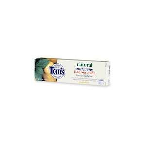  Toothpaste Baking Soda Fluoride Gingermint   6 oz, (TOMS 
